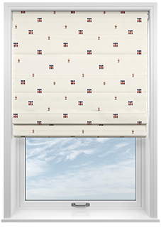 Kings Breakfast, Mini Kingsmen - Twist&Fit Roman Blind
